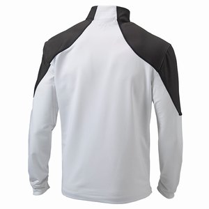 Columbia Omni-Wick™ Panel 1/4 Zip Pullover Herr Vita/Svarta (JQNAV8653)